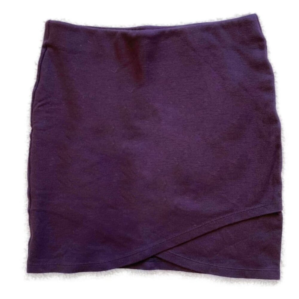 Aritzia Mini Tulip / Pencil Skirt - Purple - Small